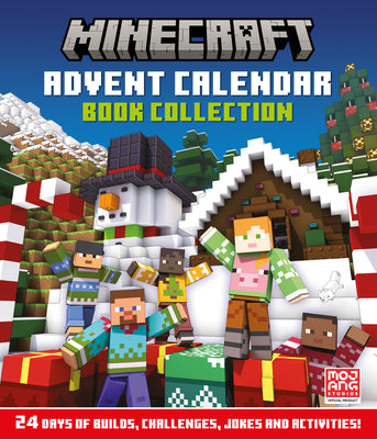 Minecraft Advent Calendar: Book Collection: 24 Days of Builds, Challenges, Jokes and Activities! by Mojang Ab book cover