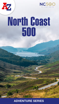 Book cover of North Coast 500 Adventure Atlas by A-Z Maps