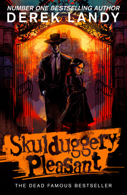 Skulduggery Pleasant by Derek Landy book cover
