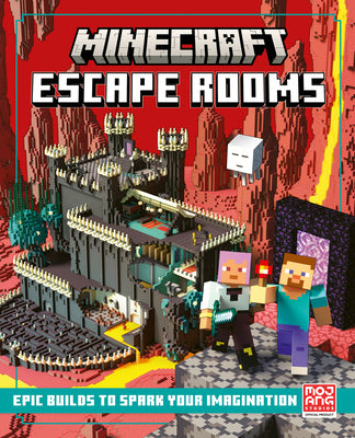 Book cover of Minecraft Escape Rooms by Mojang Ab