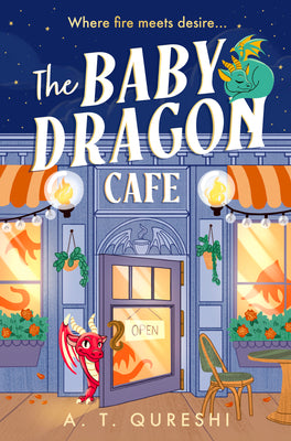 Book cover of The Baby Dragon Cafe by Qureshi, A. T.