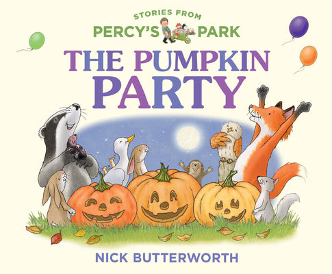 The Pumpkin Party by Nick Butterworth book cover