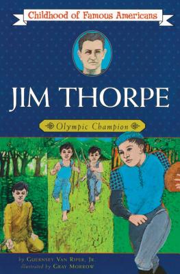 Book cover of Jim Thorpe: Olympic Champion by Van Riper, Guernsey, Jr.