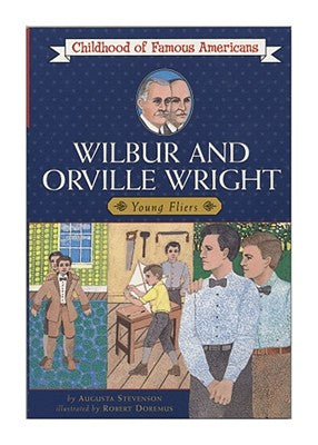 Book cover of Wilbur and Orville Wright: Young Fliers by Stevenson, Augusta