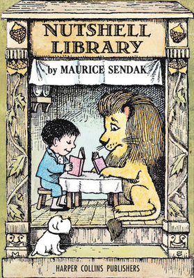 Book cover of Nutshell Library: Alligators All Around, Chicken Soup with Rice, One Was Johnny, Pierre by Sendak, Maurice
