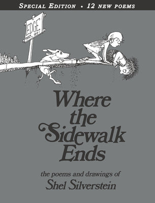 Book cover of Where the Sidewalk Ends: Poems & Drawings by Silverstein, Shel