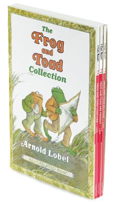 Book cover of The Frog and Toad Collection Box Set: A Box Set of 3 Books from the Classic Animal Friendship and Adventure Series, Great for Growing Reading Skills a by Lobel, Arnold