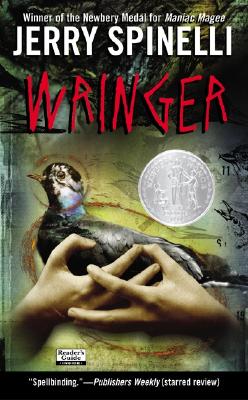 Book cover of Wringer by Spinelli, Jerry