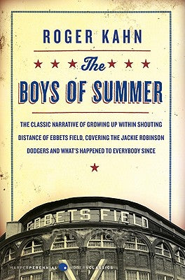 The Boys of Summer by Roger Kahn book cover