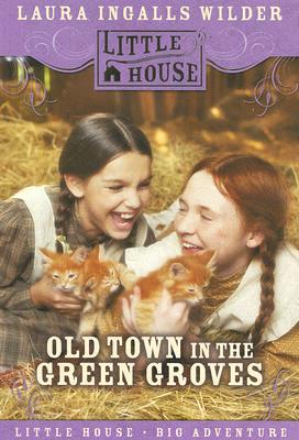 Book cover of Old Town in the Green Groves: Laura Ingalls Wilder's Lost Little House Years by Rylant, Cynthia