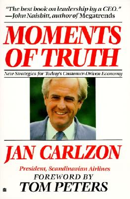 Book cover of Moments of Truth by Carlzon, Jan
