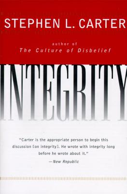 Book cover of Integrity by Carter, Stephen L.