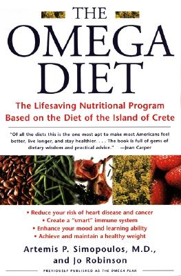 Book cover of The Omega Diet by Simopoulos, Artemis P.