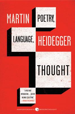 Book cover of Poetry, Language, Thought by Heidegger, Martin