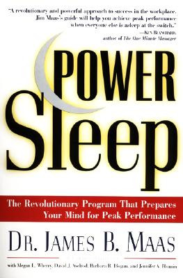 Book cover of Power Sleep by Maas, James B.