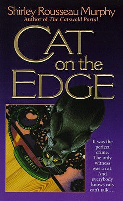 Book cover of Cat on the Edge: A Joe Grey Mystery by Murphy, Shirley Rousseau