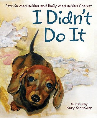 Book cover of I Didn't Do It by MacLachlan, Patricia
