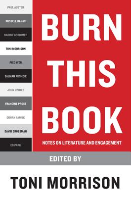 Book cover of Burn This Book by Morrison, Toni