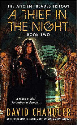 Book cover of A Thief in the Night by Chandler, David