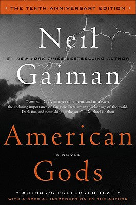Book cover of American Gods by Gaiman, Neil