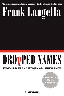 Book cover of Dropped Names by Langella, Frank