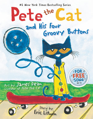 Book cover of Pete the Cat and His Four Groovy Buttons by Litwin, Eric