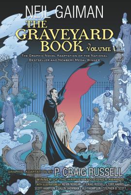 Book cover of The Graveyard Book Graphic Novel: Volume 1 by Gaiman, Neil