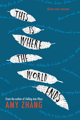 This Is Where the World Ends by Amy Zhang book cover