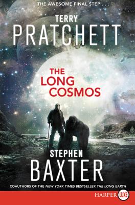 Book cover of The Long Cosmos by Pratchett, Terry