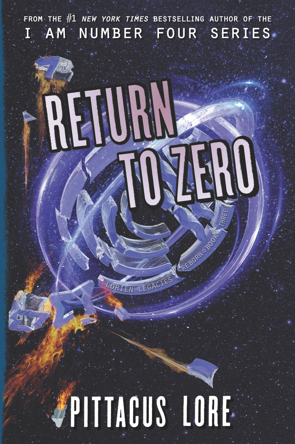 Return to Zero by Pittacus Lore book cover