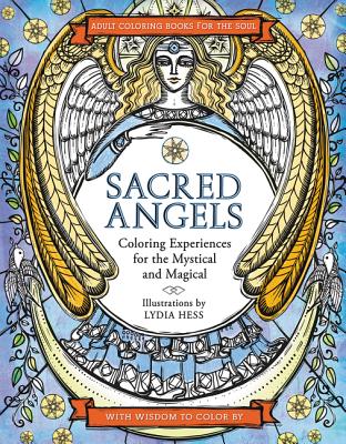 Book cover of Sacred Angels by Hess, Lydia