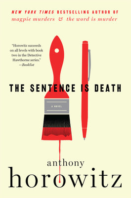 The Sentence Is Death by Anthony Horowitz book cover