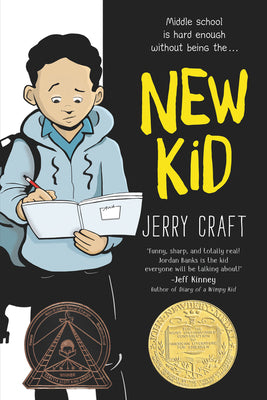 Book cover of New Kid: A Graphic Novel by Craft, Jerry