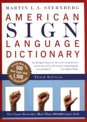 Book cover of American Sign Language Dictionary-Flexi by Sternberg, Martin L.