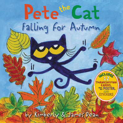 Pete the Cat Falling for Autumn: A Fall Book for Kids by Dean, James book cover