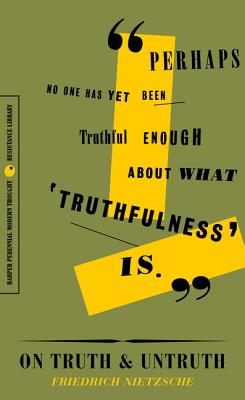 Book cover of On Truth and Untruth: Selected Writings by Nietzsche, Friedrich