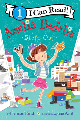 Amelia Bedelia Steps Out by Herman Parish book cover