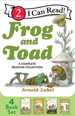 Frog and Toad: A Complete Reading Collection: A Box Set of All 4 Books from the Classic Animal Friendship and Adventure Series, Great for Growing Read by Arnold Lobel book cover