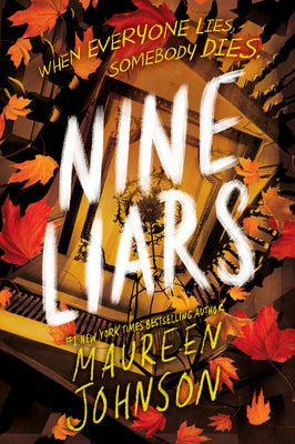 Nine Liars by Maureen Johnson book cover