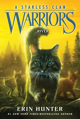 Warriors: A Starless Clan #1: River by Erin Hunter book cover