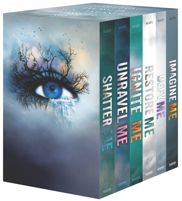 Shatter Me Series 6-Book Box Set: Shatter Me, Unravel Me, Ignite Me, Restore Me, Defy Me, Imagine Me by Mafi, Tahereh book cover