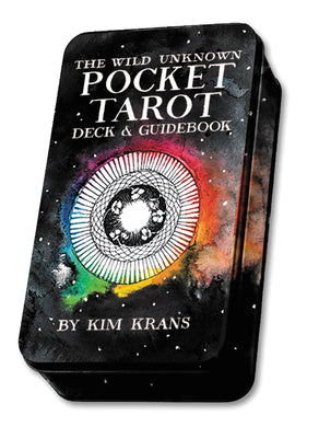 Book cover of The Wild Unknown Pocket Tarot [With Book(s)] by Krans, Kim