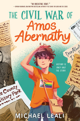 The Civil War of Amos Abernathy by Michael Leali book cover