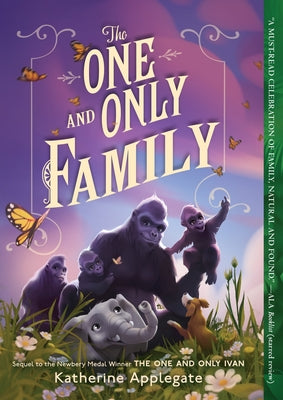 Book cover of The One and Only Family by Applegate, Katherine