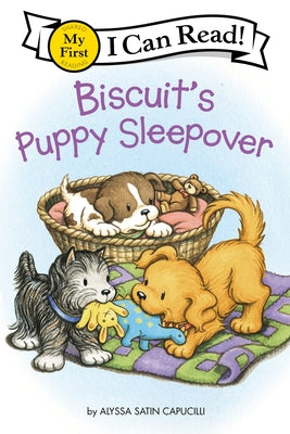 Book cover of Biscuit's Puppy Sleepover by Capucilli, Alyssa Satin