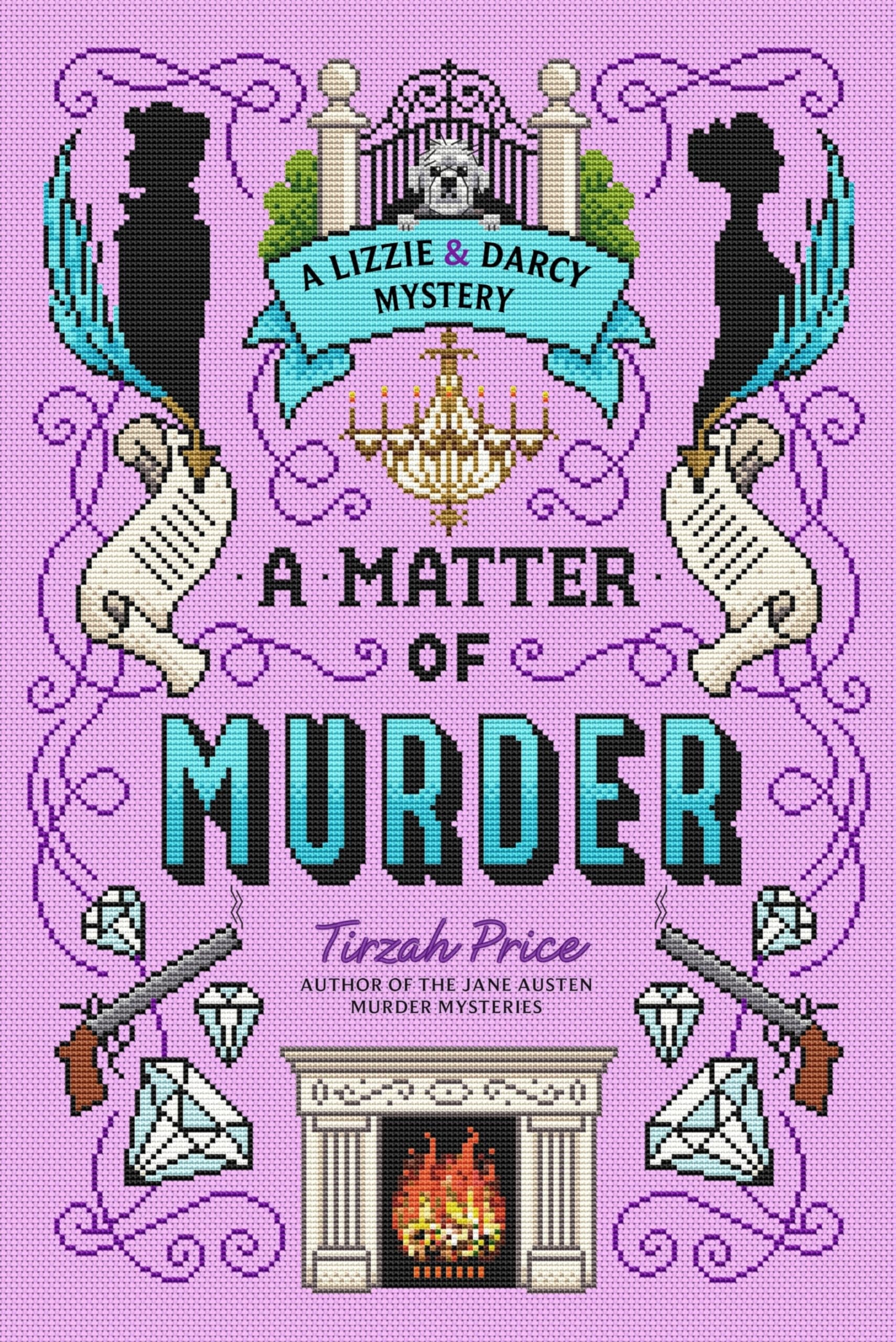 Book cover of A Matter of Murder by Price, Tirzah