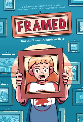 Framed: A Graphic Novel by Evans, Karina book cover