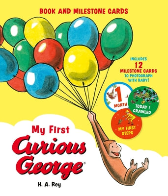 My First Curious George (Book and Milestone Cards) by H. A. Rey book cover
