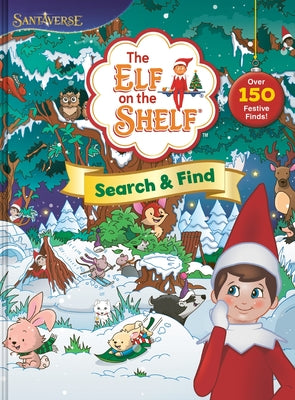 The Elf on the Shelf: Search & Find: Over 150 Festive Finds! by Chanda A. Bell book cover