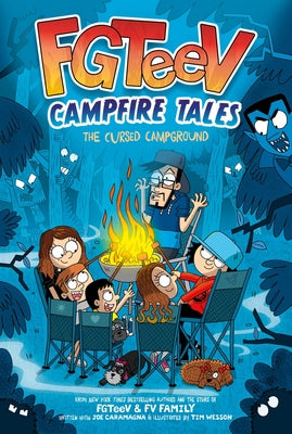 Fgteev Campfire Tales #1: The Cursed Campground by Fgteev book cover